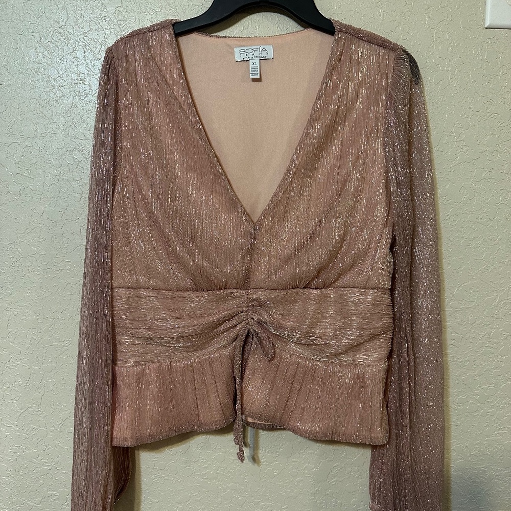 Beautiful Sofia Jeans Blouse